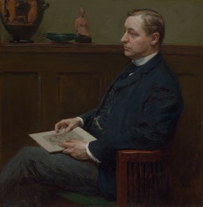Retrato de Charles Lawrence Hutchinson, c. 1902 de Gari Melchers