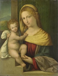 La Virgen con el Niño de Garofalo