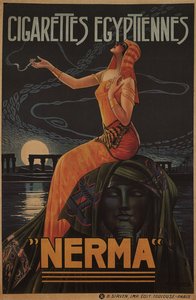 Cigarrillos egipcios Nerma, 1924 de Gaspar Camps
