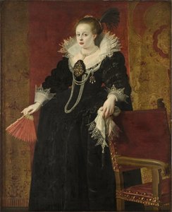 Ana de Austria, Consorte del Emperador Matías, c.1615 de Gaspar De Crayer