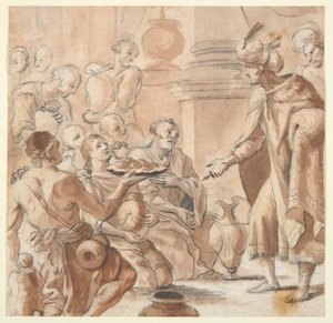 Joseph distribuyendo trigo de Gaspar De Crayer