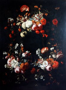 Un ramo de flores de Gaspar Pieter II Verbruggen