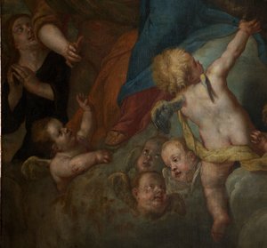 Iglesia parroquial (Sint-Walburgakerk). Pintura. Gaspar de Crayer. 1652 de Gaspar De Crayer