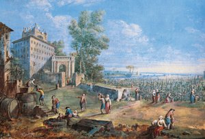 Italia, Prato, La Cosecha de Gaspar van Wittel