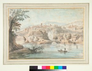 Paisaje en Tívoli de Gaspar van Wittel