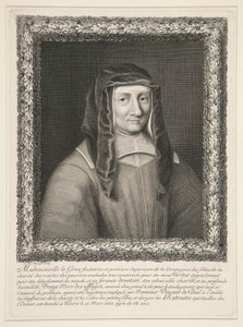 Sra. Louise LeGras, nacida en Marillac de Gaspard Duchange