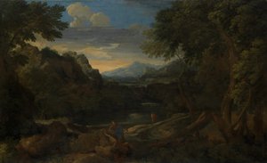 Paisaje imaginario de Gaspard Dughet