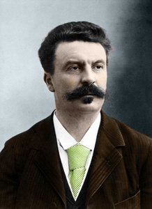 Guy de Maupassant (1850-1893), escritor francés por Nadar de Gaspard Felix Tournachon Nadar