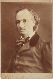 Retrato de Charles Baudelaire 1821-1867, ca. 1855