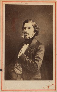 Retrato de Eugène Delacroix 1798-1863, 1858 de Gaspard Félix Nadar