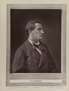 Retrato del poeta François Coppée 1842-1908, c. 1875 de Gaspard Félix Nadar