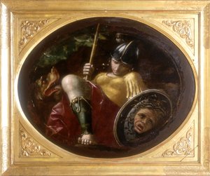 Minerva, obra de Gaspare Venturini, conservada en la Galleria Estense en Módena