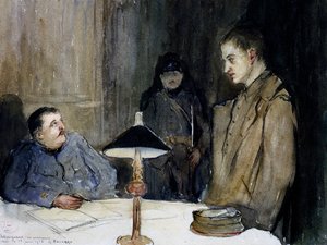 Interrogatorio de un prisionero alemán de Gaston Hippolyte Boucart