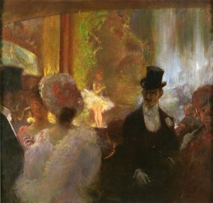 En el salón de música de Gaston de la Touche