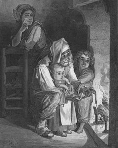 El campesino y la serpiente de Gauchard Brunier