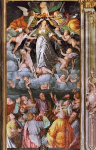Asunción de la Virgen de Gaudenzio Ferrari