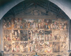 Vida y Pasión de Cristo, fresco de Gaudenzio Ferrari, 1513 de Gaudenzio Ferrari