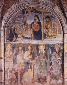 Natividad y Santos de Gaudenzio Ferrari