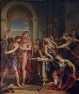 La muerte de Aquiles de Gavin Hamilton