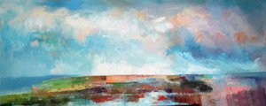 Paisaje abstracto (Bretaña) de Geert Bordich