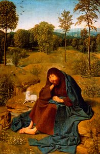 San Juan Bautista en el Desierto de Geertgen Tot sint Jans