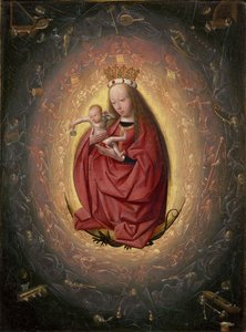 La Glorificación de la Virgen, 1490-1495 de Geertgen Tot sint Jans