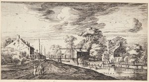 Puente en Maarssen de Geertruyt Roghman