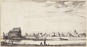 Vista hacia Sloterdijk de Geertruyt Roghman