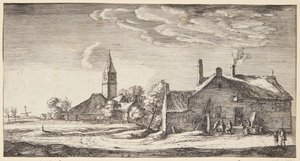 Vista hacia Spaarnwoude de Geertruyt Roghman