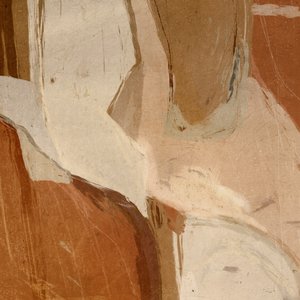 Formas abstractas con toques terrosos de Gemma Bardot