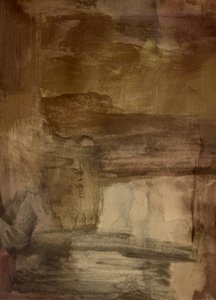 Texturas abstractas con tonos terrosos de Gemma Bardot