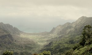 Exuberante valle tropical