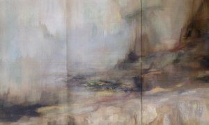 Paisaje abstracto brumoso de Gemma Bardot