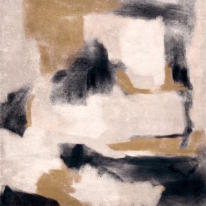Abstracto moderno en oro de Gemma Bardot