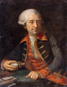 Retrato de Antoine-Laurent Lavoisier 1743-1794 de Geneviève Brossard de Beaulieu