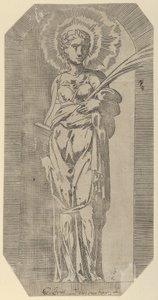 Una Santa, siglo XVI de Geoffroy Dumoûtier