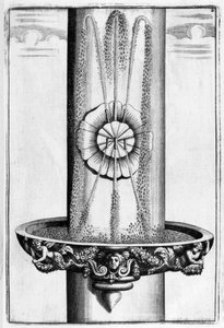 Diseño de fuente ornamental, 1664 de Georg Andreas Bockler