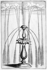 Diseño de fuente ornamental, 1664