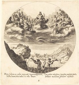 Júpiter y los dioses de Georg Andreas Wolfgang the Elder