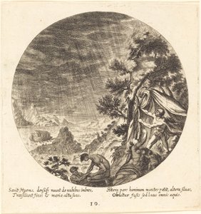 El diluvio de Georg Andreas Wolfgang the Elder