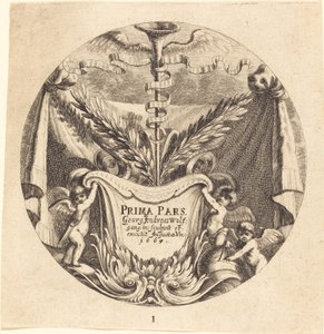 Página de título de Georg Andreas Wolfgang the Elder