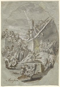 La adoración de los magos de Georg Anton Urlaub