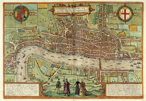 Una vista de Londres, 1613