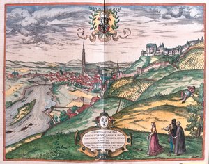 Colonia, Alemania - en "Civitates Orbis Terrarum" de Georg Braun, Colonia 1617 de Georg Braun