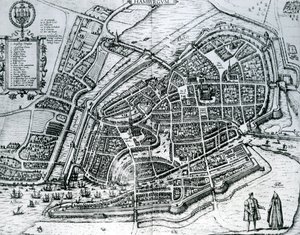 Mapa de Hamburgo, de 