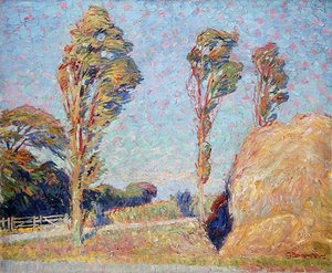 Álamos en el viento de Georg Burmester