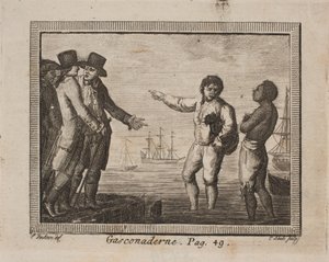 Viñeta para "Obras completas" de J. H. Wessel de Georg Christian Schule