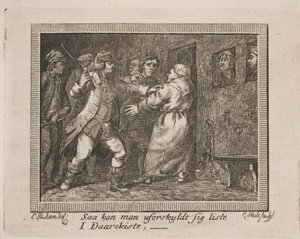 Viñeta para "Obras completas" de J. H. Wessel de Georg Christian Schule