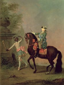 Retrato de la emperatriz Isabel Petrovna de Georg Christoph Grooth
