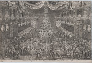 Coronación de Carlos XI, Estocolmo de Georg Christoph II Eimmart